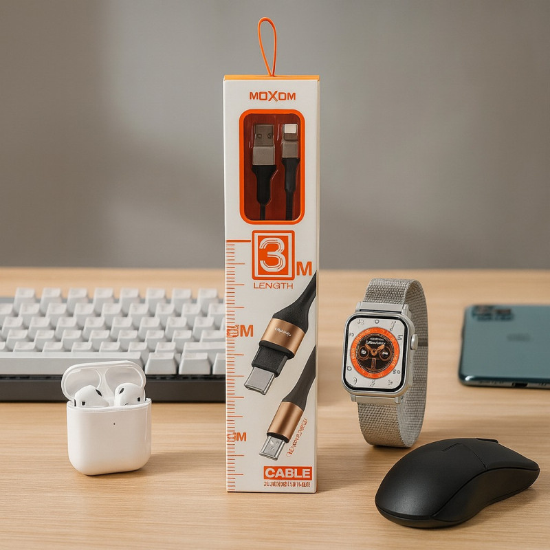 Cable de Carga COLUMBUS | Rápido, confiable y resistente